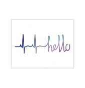 Hello Greeting Card