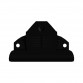 85 mm Black Butterfly Clipboard Clip 