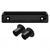 Blackout 120 mm Clipboard Clip & Rivet Pack