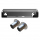 Silver 120 mm Clipboard Clip & Tube Rivet Pack