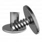 5.2 mm x 6.35 mm Silver Large Rivet 