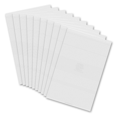 10 Pack - Vertical 11 x 17 MDF Clipboard Notepad