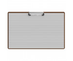 2 Pack - Horizontal 17 x 11 MDF Clipboard Notepad