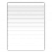 8.5 x 11 Notepad