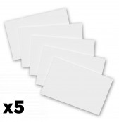 5 Pack - 8 x 5 Notepads - Blank