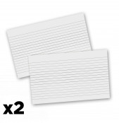 2 Pack - 8 x 5 Notepads - Ruled