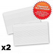 2 Pack - WhiteCoat Clipboard Notepads