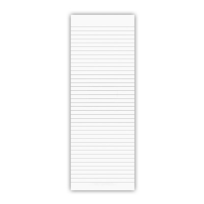 Vertical WhiteCoat Clipboard Notepad