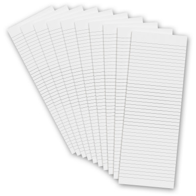 10 Pack - 3.5 x 10.25 Notepad