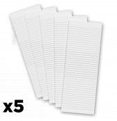 5 Pack - 3.5 x 10.25 Notepad