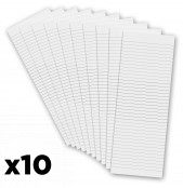 10 Pack - 3.5 x 10.25 Notepad