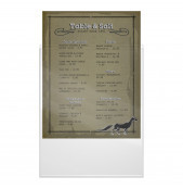 Letter Size Menu Cover