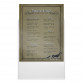 Letter Size Menu Cover