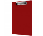 Letter Size 8.5 x 11 Aluminum Clipboard | Red