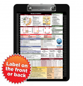 Flat Plastic Medical Clipboard