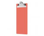 4.25 x 11 Aluminum Server Clipboard - Coral