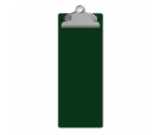 4.25 x 11 Aluminum Server Clipboard - Green