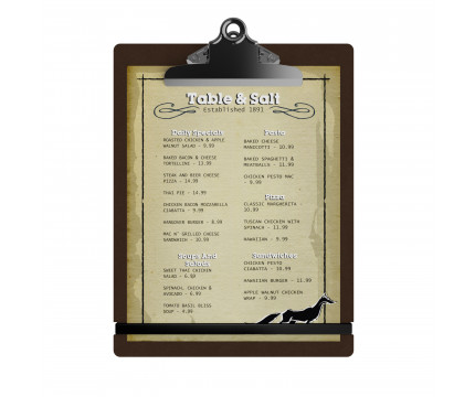 Large Clip HDF Menu Clipboard