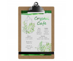 MDF Small Menu Clipboard MDF Small Menu Clipboard