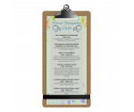 MDF Tall Menu Clipboard MDF Tall Menu Clipboard