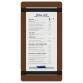 HDF Tall Menu Holder
