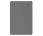 Memo Size 5 x 8 Aluminum Clipboard | Silver