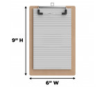 Memo Size 5 x 8 MDF Clipboard 