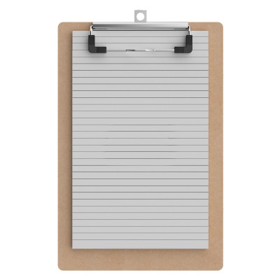 Memo Size 5 x 8 MDF Clipboard 