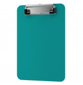 Memo Size 5 x 8 Plastic Clipboard | Teal