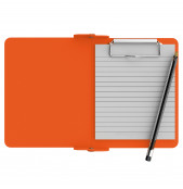 Orange Mini Novel ISO Clipboard