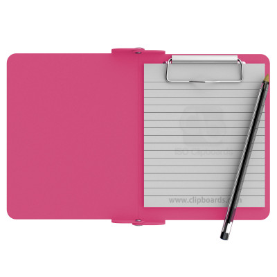 Pink Mini Novel ISO Clipboard - Slightly Damaged 