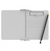 White Mini Novel ISO Clipboard