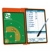 Orange Baseball Clipboard