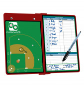 Red Baseball Clipboard