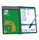 Silver Baseball Clipboard