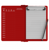 Camp ISO Clipboard - Red