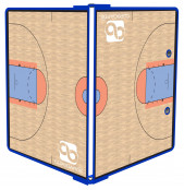 Blue Basketball Clipboard