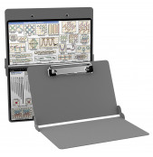 Aluminum Needlework Clipboard - Silver