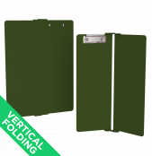 Army Green Vertical ISO Clipboard