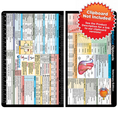 Veterinary Medicine Adhesive Reference Label 