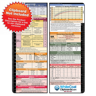 VERTICAL - Pediatric Adhesive Reference Label