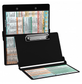 WhiteCoat Clipboard® - Black Physical Therapy Edition