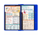 WhiteCoat Clipboard® - Blue Cardiology Edition