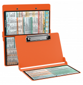WhiteCoat Clipboard® - Orange Physical Therapy Edition
