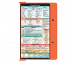 WhiteCoat Clipboard® - Orange Physical Therapy Edition