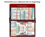WhiteCoat Clipboard® - Red Physical Therapy Edition