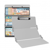 WhiteCoat Clipboard® Trifold - White Nursing Edition