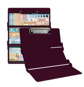 WhiteCoat Clipboard® Trifold - Wine Nursing Edition