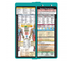 WhiteCoat Clipboard® Vertical - Teal Physical Therapy Edition