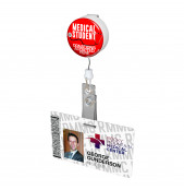 Medical Student Donations Button Badge Reel 